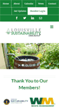 Mobile Screenshot of louisvillesustainabilitycouncil.org